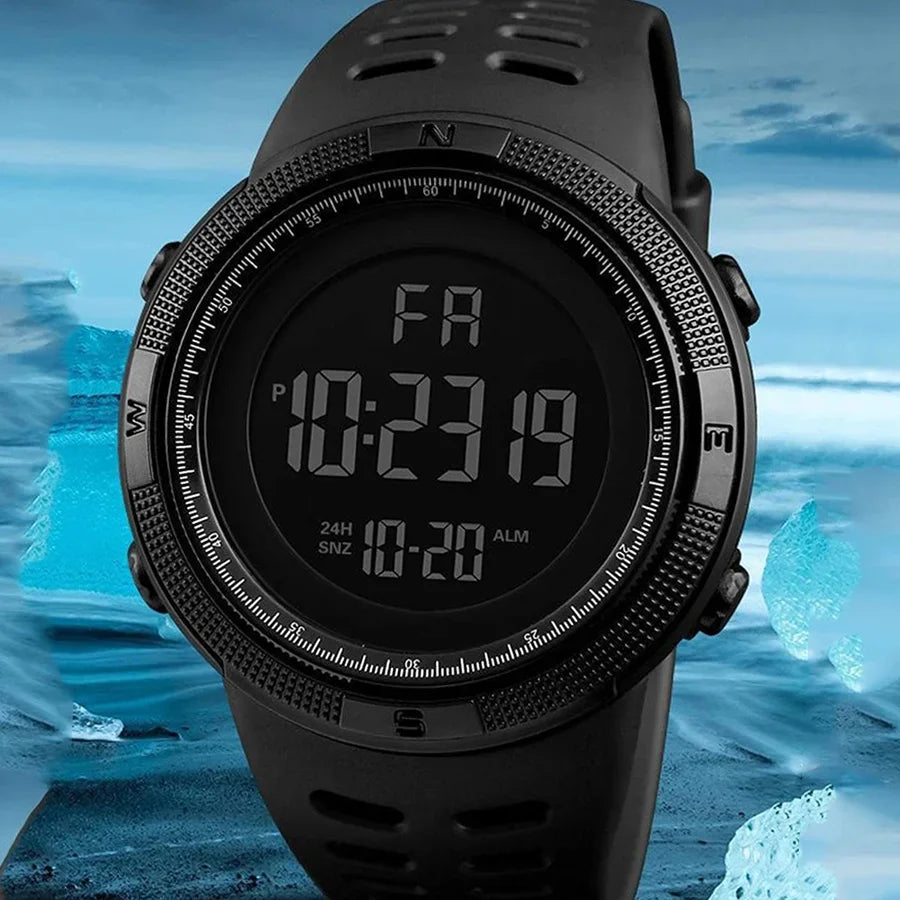 TacticalEdge — Montre Militaire Sport LED