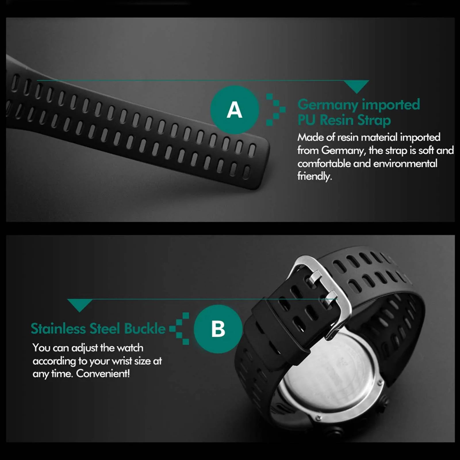 TacticalEdge — Montre Militaire Sport LED